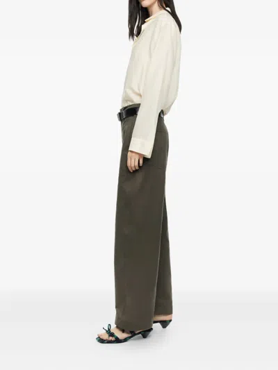 Bimba Y Lola Pocket Trousers In Green