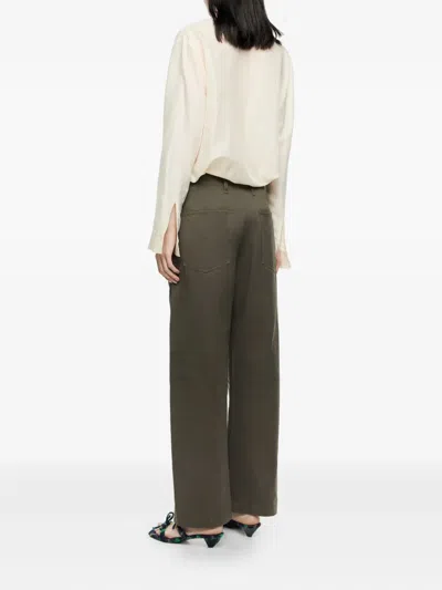 Bimba Y Lola Pocket Trousers In Green