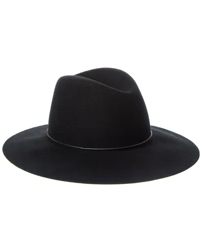 Bruno Magli Wool Felt Fedora In Black