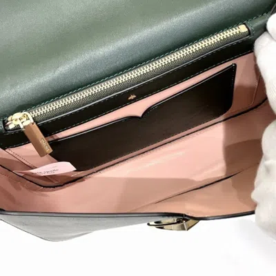 Pre-owned Kate Spade Green Leather Shoulder Bag ()
