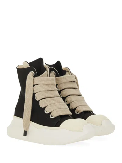 Rick Owens X Drkshdw "jumbolace Abstract" Sneaker In Black
