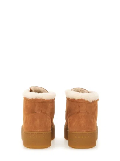 Hogan "polacchino" Shoe In Brown