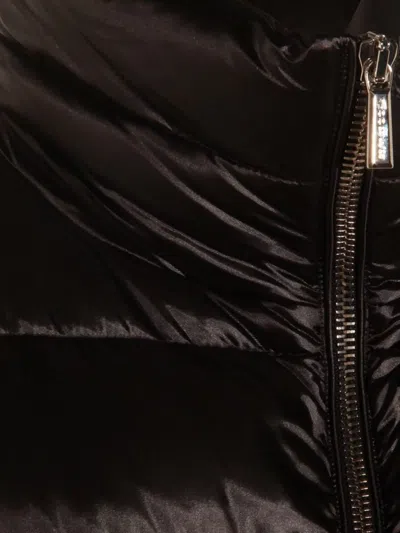 Moorer Insulated Jackets With High Collar And Pockets In Animal Print