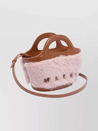 Marni Tropicalia Micro Handbag With Plush Texture