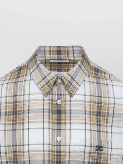 Celine Maison Margiela Sweatshirt With Worn Effect In Green