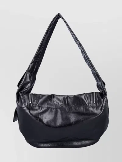 Low Classic Versatile Shoulder Bag Adjustable Strap In Black