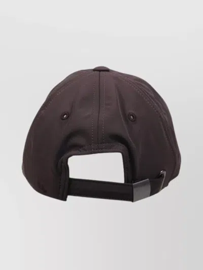 Our Legacy Curved Brim Panelled Design Cap In Gold