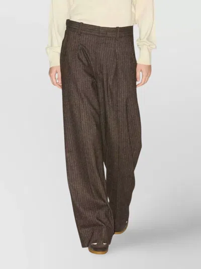 Isabel Marant Lisetta Pants In Brown