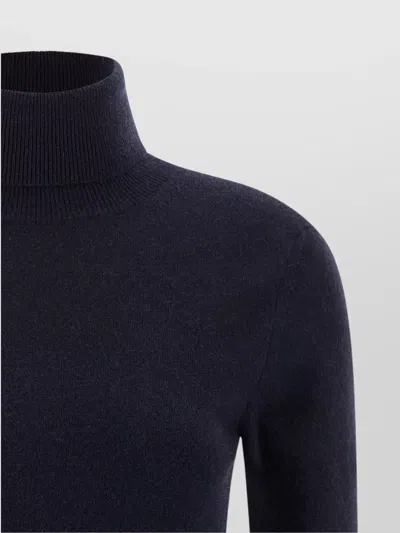 Balenciaga Standard Turtleneck Turtleneck Sweater In Blue