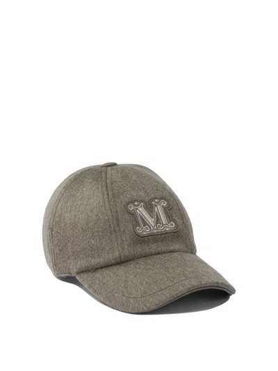 Max Mara Cashmere Wool Blend Trucker Cap
