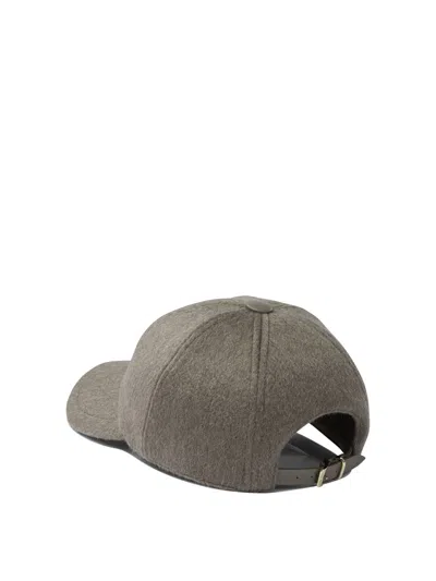Max Mara Cashmere Wool Blend Trucker Cap