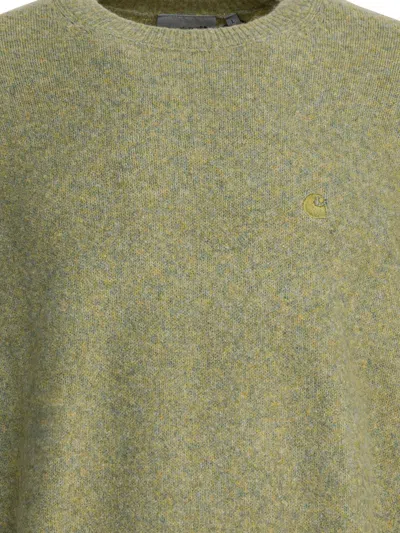 Carhartt Curtis Crewneck Sweater In Green
