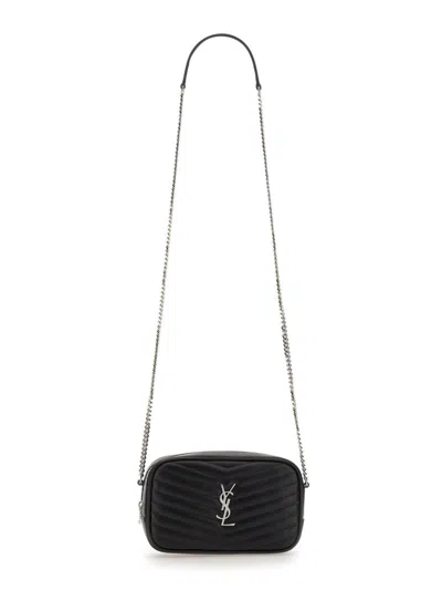 Saint Laurent Black Lou Crossbody Bag
