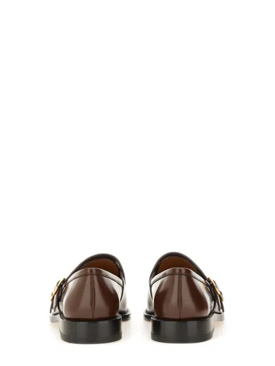 Marni 20mm Leather Loafers In Brown