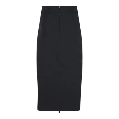 Elisabetta Franchi Pencil Skirt In Black