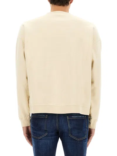 Dsquared2 Dsquared Men Sweatshirt With Logo In Neutral