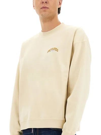Dsquared2 Dsquared Men Sweatshirt With Logo In Neutral