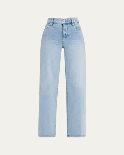 Frame Le Slim Palazzo Jeans In Blue