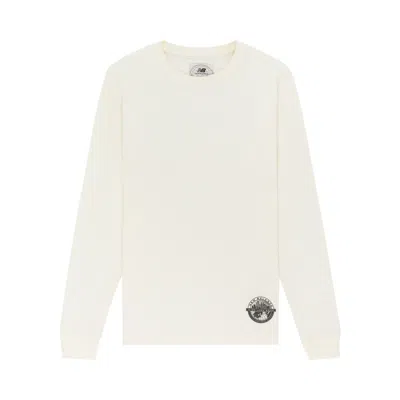 Pre-owned Aimé Leon Dore X New Balance Long-sleeve Waffle Thermal 'pristine' | Cream | Men's Size L In White
