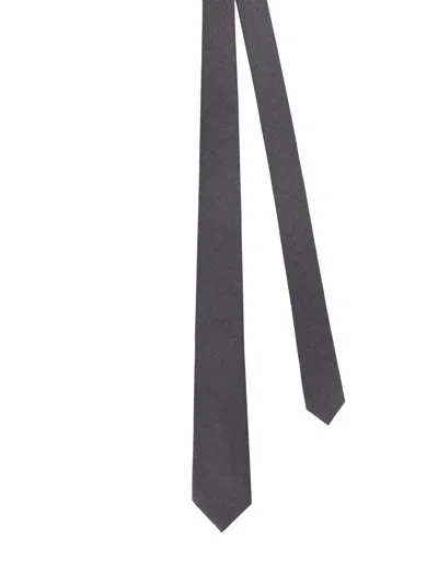 Kiton Ciro Paone Essential Wool Tie In Gray
