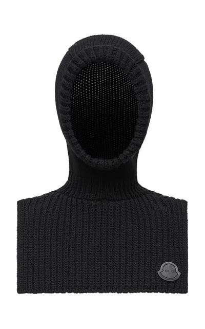 Moncler Genius X Ee72 By Edward Enninful Wool Balaclava In Black