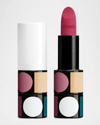 Hermes Limited-edition Rouge  Slightly Matte Lipstick In Red
