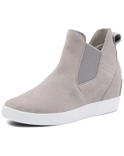 Sorel Out N About 2033021-061 Boots Womens Gray Suede Wedge Bootie Rhs5652 In Multi