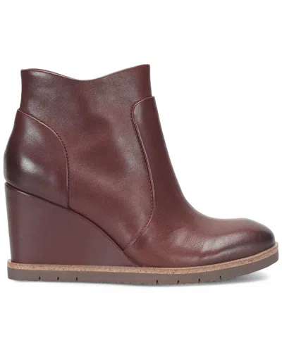 Söfft Maguire Waterproof Wedge Bootie In Animal Print