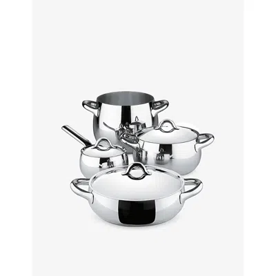 Alessi Silver Mami Stainless-steel Cookware Set