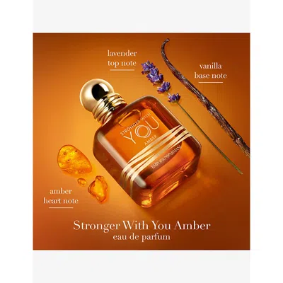 Giorgio Armani Stronger With You Amber Eau De Parfum 100ml