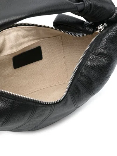 Lemaire Mmini Fortune Croissant Bag Black