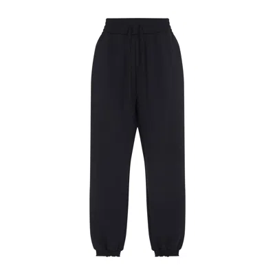 Moncler Polyester Track Pants S In Black