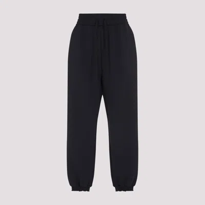 Moncler Polyester Track Pants S In Black