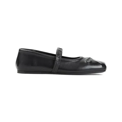 Marni Women's Little Bow Mary Jane Sandals In Black