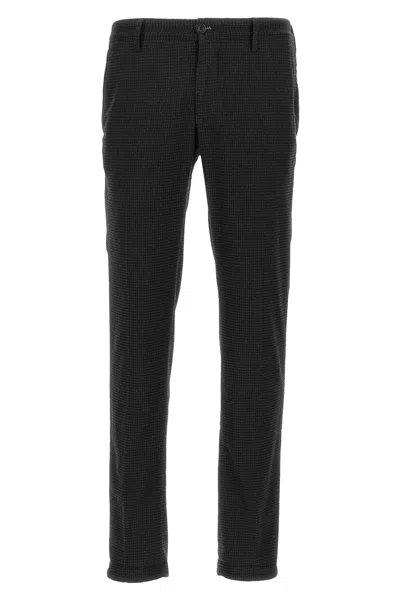 Incotex Stylish Wool Trousers With Pockets And Loops In Blue
