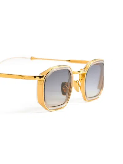 几何镜框太阳眼镜