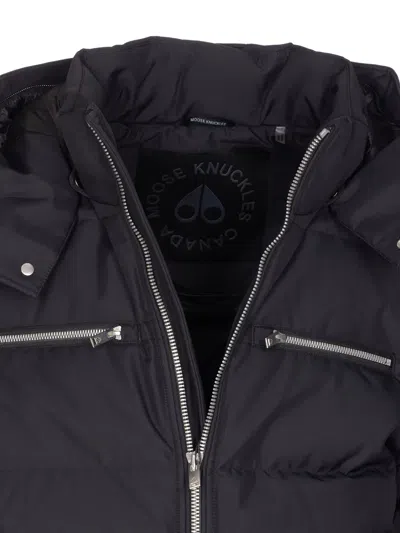 Moose Knuckles Coats In Blue