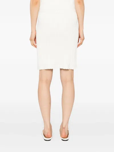 Reformation Erin Skirt Set In White