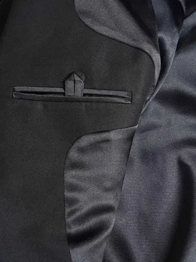 Open Yy Single-breasted Blazer In Black