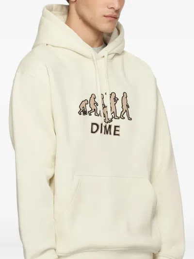 Dime Off-white Evolution Hoodie In Neutral