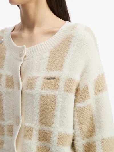 Musium Div. Check-pattern Cardigan In Multi