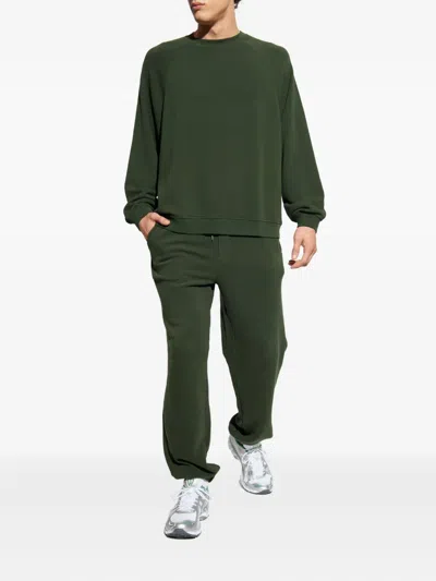 American Vintage Raglan-sleeves Sweatshirt In Green