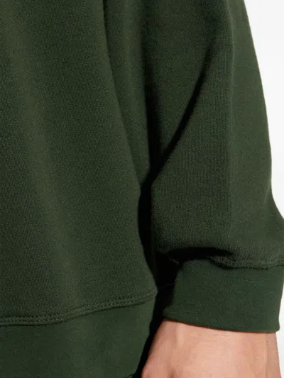 American Vintage Raglan-sleeves Sweatshirt In Green