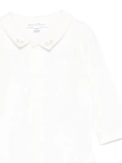 Tartine Et Chocolat Peter-pan Collar Bodysuit In White