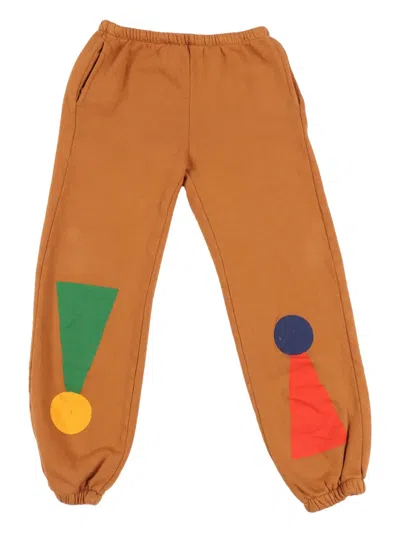 Bobo Choses Chess Pawn Sweatpants In Orange