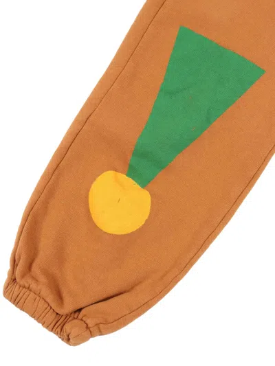 Bobo Choses Chess Pawn Sweatpants In Orange