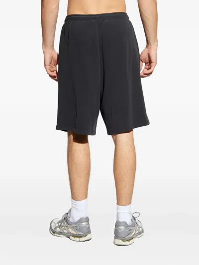 American Vintage Atubay Drawstring-fastening Shorts In Black