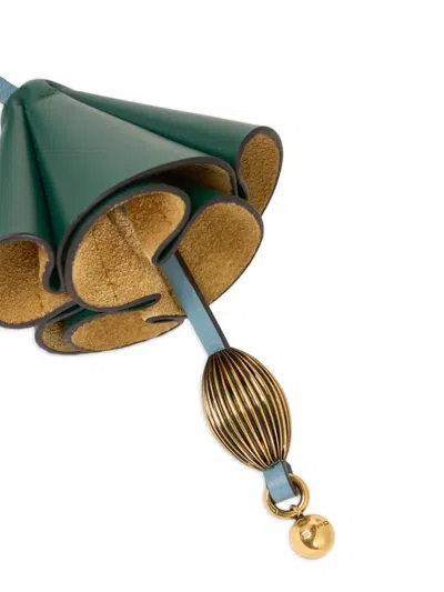 Etro Charm With Flower In Green