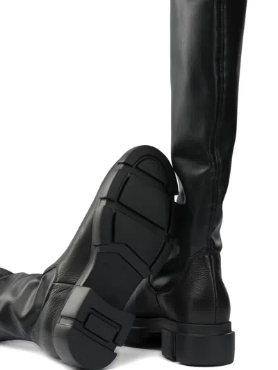 Copenhagen Black Leather Boots