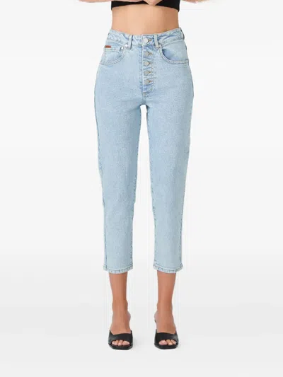 No44 Button-fly Jeans In Blue